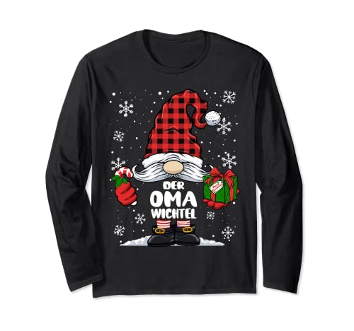 Oma Wichtel Lustiges Damen Weihnachts-Wichtel Design Langarmshirt Oma Wichtel Lustiges Damen Weihnachts-Wichtel Design Langarmshirt von Wichtel Designs zu Weihnachten für die Familie