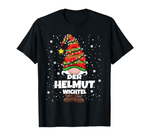 Helmut Wichtel Weihnachten Herren Jungs Wichtel Helmut T-Shirt von Wichtel Weihnachten im Gnom Outfit für Familie