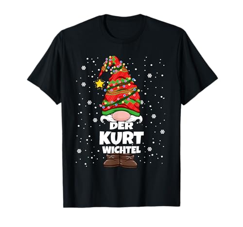 Kurt Wichtel Weihnachten Herren Jungs Wichtel Kurt T-Shirt von Wichtel Weihnachten im Gnom Outfit für Familie