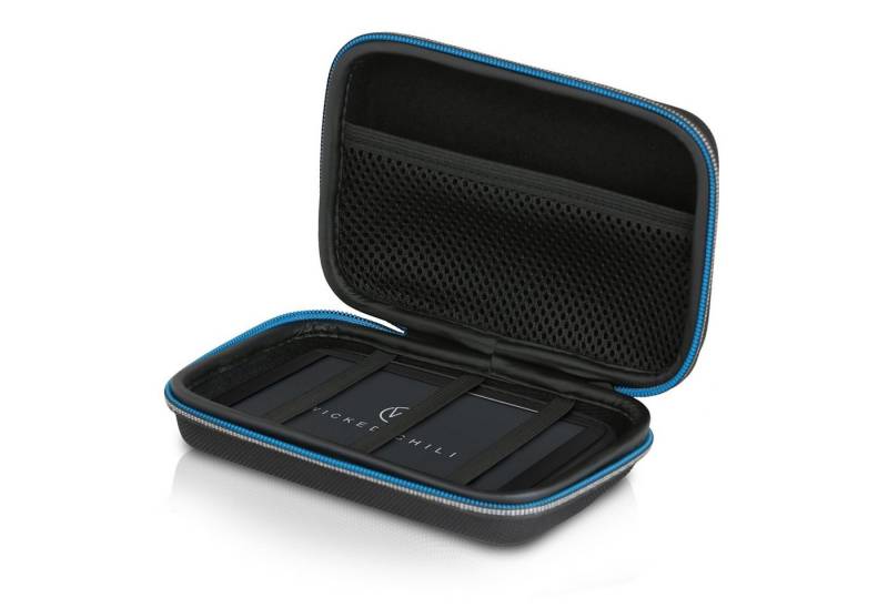 Wicked Chili Etui AntiShock Tasche für 5 Zoll Navigationsgeräte Case Etui 12,2 cm (4,8 Zoll), Universal (max. Gerätemaße: 15 x 10 x 4.5cm) / Dehnbar / Navi-Schutzhü von Wicked Chili