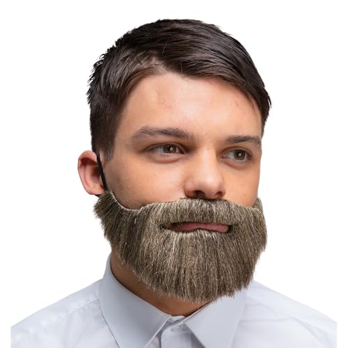 Wicked Costumes Realistischer Deluxe-Bart – Grau Wicked Costumes Realistischer Deluxe-Bart – Grau von Wicked Costumes