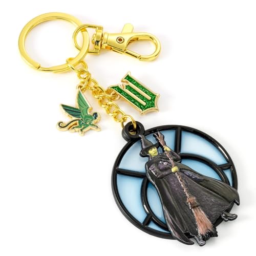 WICKED Elphaba Fenster-Schlüsselanhänger, Schwarz , One size von Wicked