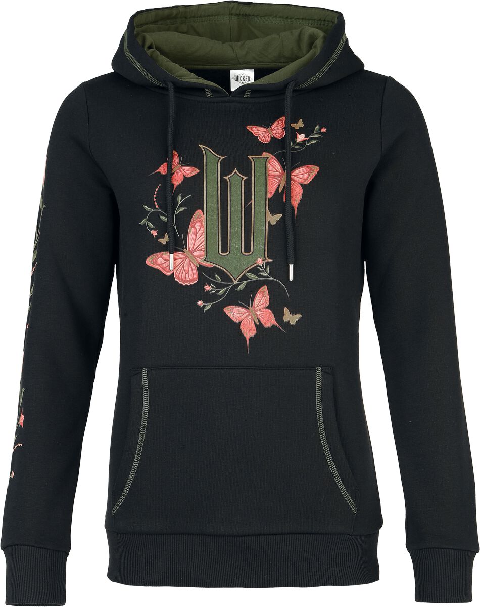 Wicked Kapuzenpullover - Enchanted Elements - S bis XXL - für Damen - Größe L - schwarz  - EMP exklusives Merchandise! von Wicked