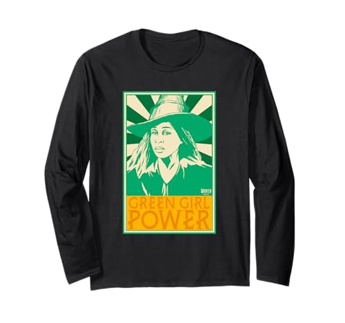Wicked: For Good Green Girl Power Langarmshirt Wicked: For Good Green Girl Power Langarmshirt von Wicked