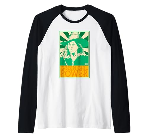 Wicked: For Good Green Girl Power Raglan Wicked: For Good Green Girl Power Raglan von Wicked