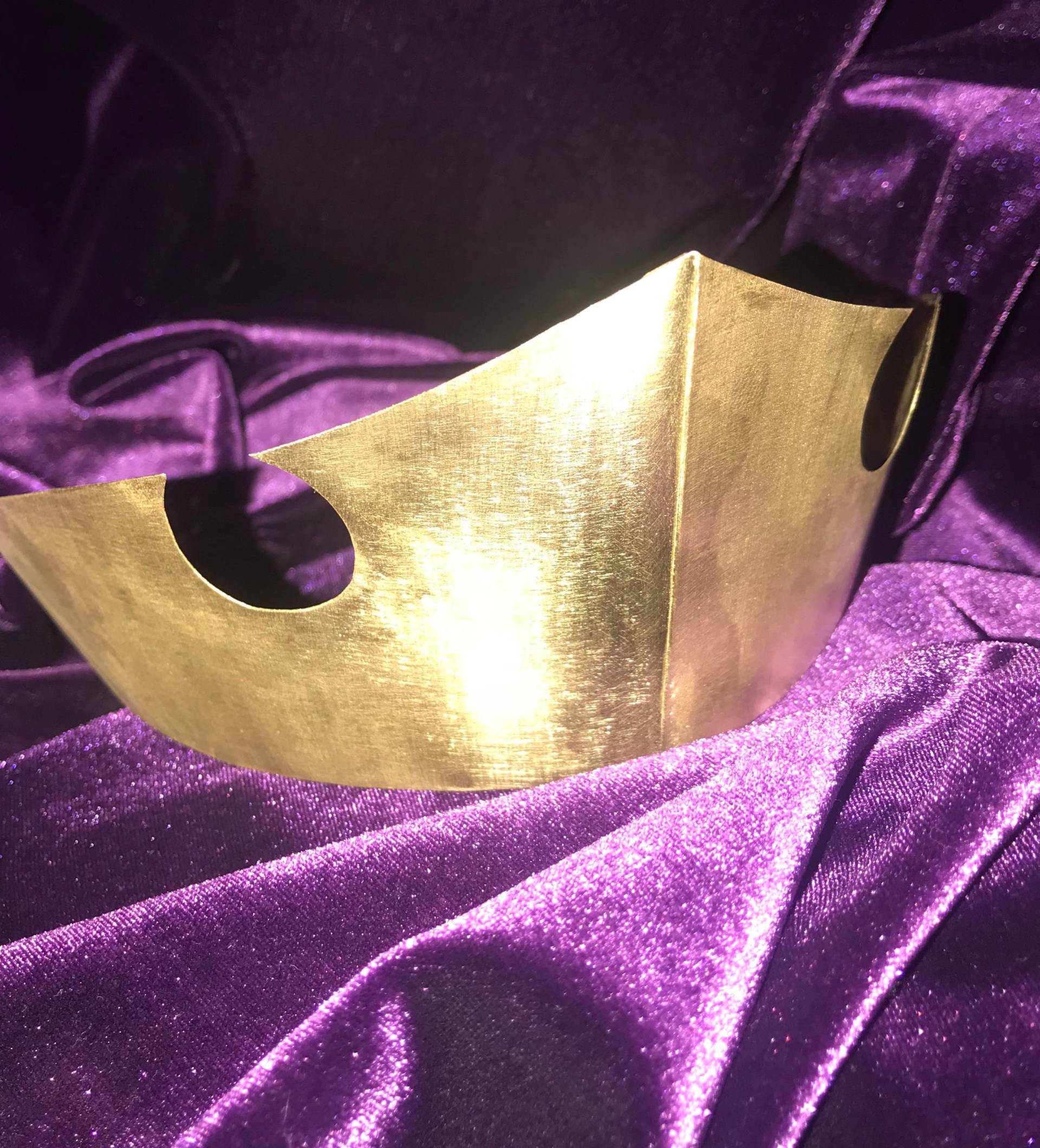 Dornröschen Nur Messing Replika Krone von WickedlyWired