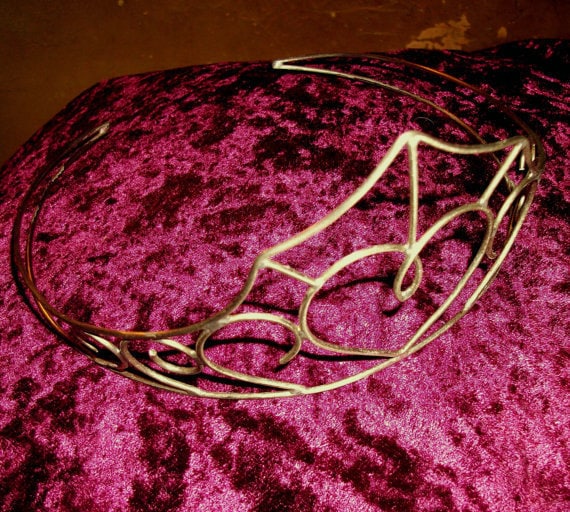 Draht Ariel Tiara, Kleine Meerjungfrau Krone, Haarband, Kostümzubehör, Konterfei von WickedlyWired