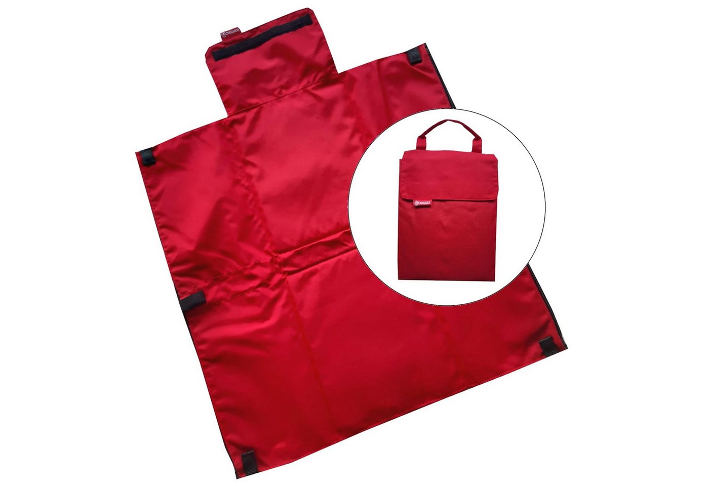 Wickelquick Wickeltasche Tragbare Wickelunterlage mit Abrollschutz & 4 Seitentaschen Wickelquick Wickeltasche Tragbare Wickelunterlage mit Abrollschutz & 4 Seitentaschen von Wickelquick
