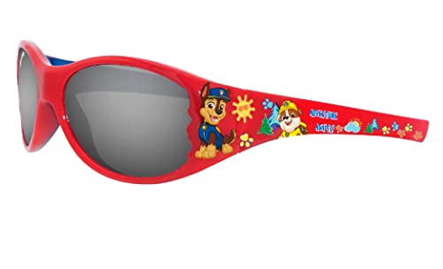 Widdle Gifts Ltd Paw Patrol Jungen Wrap Stil Kinder Charakter Sonnenbrille 100% UV Schutz für Urlaub, multi, Einheitsgröße von Widdle Gifts Ltd