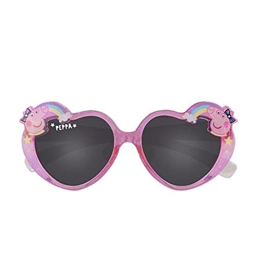 Widdle Springtime Peppa Pig Kinder-Sonnenbrille mit UV-Schutz für den Urlaub – PEPPA1, multi, Einheitsgröße von Widdle Springtime