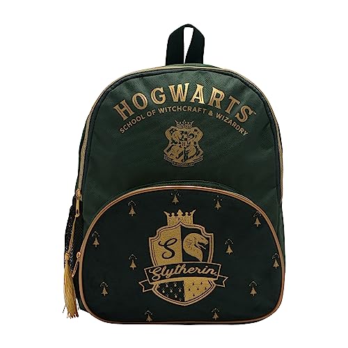Warner Bros Harry Potter Alumni Backpack Slytherin Rucksack Sammlerfigur Erwachsene & Kinder, mehrfarbig von Widdop and Co