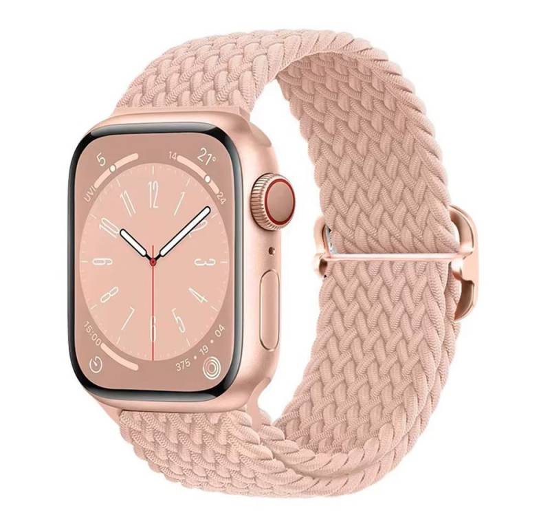 Widmann-Shop Smartwatch-Armband Nylon Loop Armband Apple Watch Band Series Ultra SE 10 9 8 7, Nylon, alle Größen von Widmann-Shop