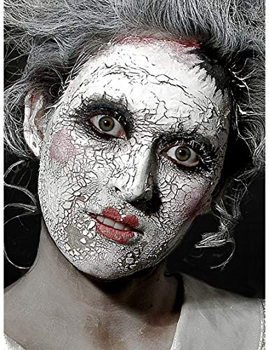 Scary Skin Weiß - Weiße Special Effect Creme für gruselige Effekte - Helloween, Karneval & Motto-Party von Maskworld