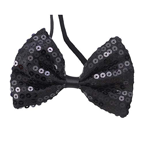 "BLACK SEQUIN BOW TIE" - von WIDMANN