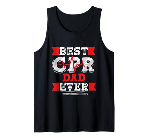 Herren HLW Ausbilder Vater Wiederbelebung Notarzt Tank Top Herren HLW Ausbilder Vater Wiederbelebung Notarzt Tank Top von Wiederbelebungskurs Sanitäter