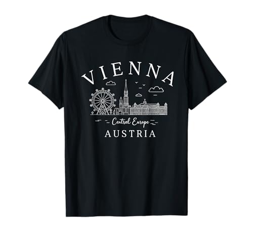 Wien Tshirt Für Kinder Herren Damen Wiener Vienna Österreich T-Shirt Wien Tshirt Für Kinder Herren Damen Wiener Vienna Österreich T-Shirt von Wien Geschenk Herren Damen Wiener Vienna Austria