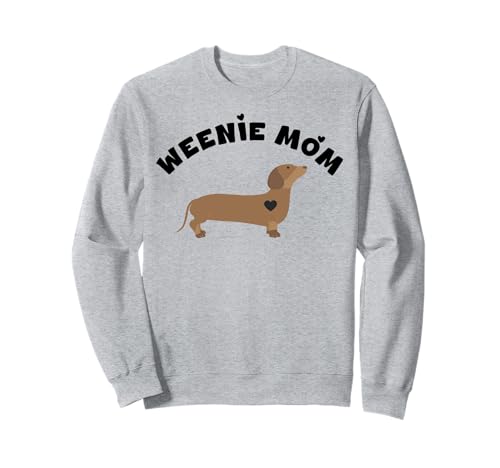 Süßes Herz Weenie Mom Crewneck, lustiger Dackel Mama Mama Sweatshirt Süßes Herz Weenie Mom Crewneck, lustiger Dackel Mama Mama Sweatshirt von Wiener Dog Mom Sweater Gifts Women Mother's Day
