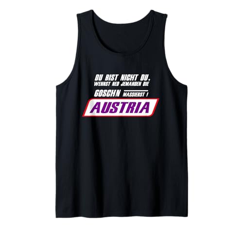 Austria Männer Du bist Nicht Du Tank Top Austria Männer Du bist Nicht Du Tank Top von Wiener - Fussball - Austria Männer Shirt