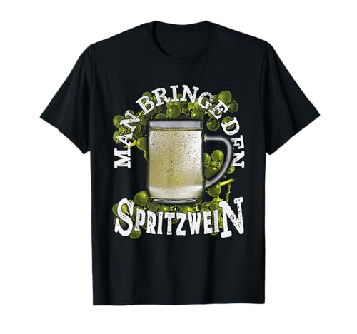 Weintrinker Wien Weisser Spritzer Man Bringe Den Spritzwein T-Shirt Weintrinker Wien Weisser Spritzer Man Bringe Den Spritzwein T-Shirt von Wiener Wein & Heurigen Geschenke Österreich