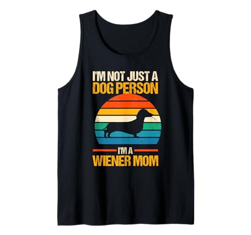 Ich bin nicht nur ein Hundeliebhaber, ich bin eine Wiener Mama, Dackel. Tank Top Ich bin nicht nur ein Hundeliebhaber, ich bin eine Wiener Mama, Dackel. Tank Top von Wiener owner & pet owner Gift