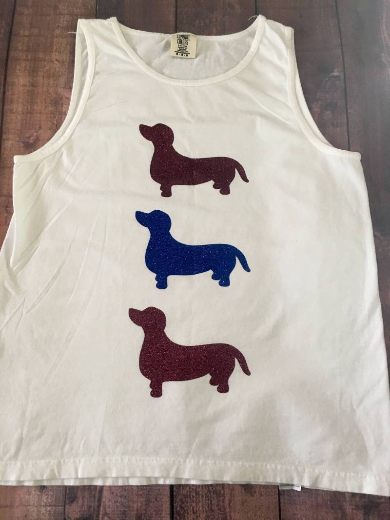 Unisex 4. Juli Wiener Hund Shirt, Vierten Tank, Tank-Top, Dackel Kleidung Unisex 4. Juli Wiener Hund Shirt, Vierten Tank, Tank-Top, Dackel Kleidung von WienerBrothersCo