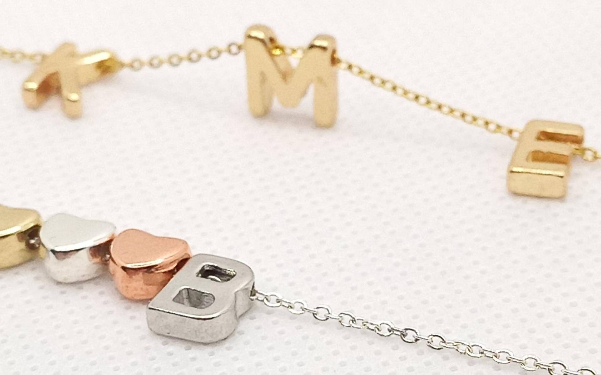 Initial Halskette, 18K Gold Filled Oder 925 Silber, Feine 3D Buchstabe Kette, Namen, Winzige Initiale, Personalisiert, Charme, Monogramm von WiesbadenArt