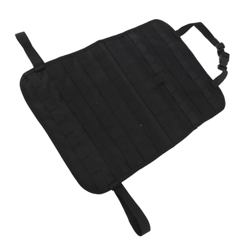 Wifehelper Rücksitz Organizer mit Großer Kapazität Tasche für Hängende Stoff Matte für Garten Montierte Lagersysteme (Black) von Wifehelper