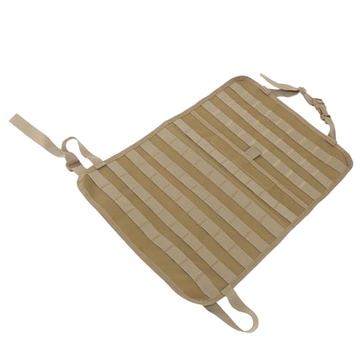 Wifehelper Rücksitz Organizer mit Großer Kapazität Tasche für Hängende Stoff Matte für Garten Montierte Lagersysteme (Khaki) von Wifehelper