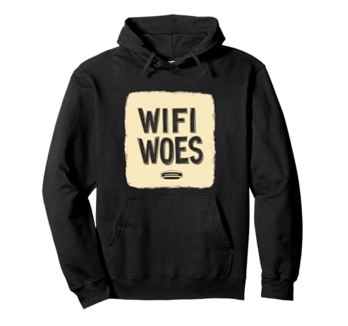 WiFi Woes Emblem für Jungen und Mädchen Pullover Hoodie WiFi Woes Emblem für Jungen und Mädchen Pullover Hoodie von Wifi Woes Outfit