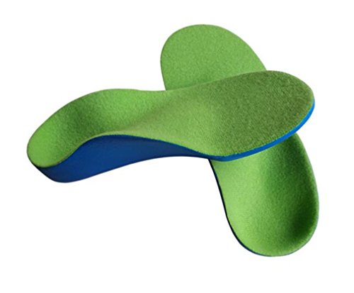 Wiftly Kinder Orthopädische Einlegesohlen Orthesen Plattfüße Korrektur-Einlegesohlen Schuheinlagen Schützt Füße (17 CM) von Wiftly