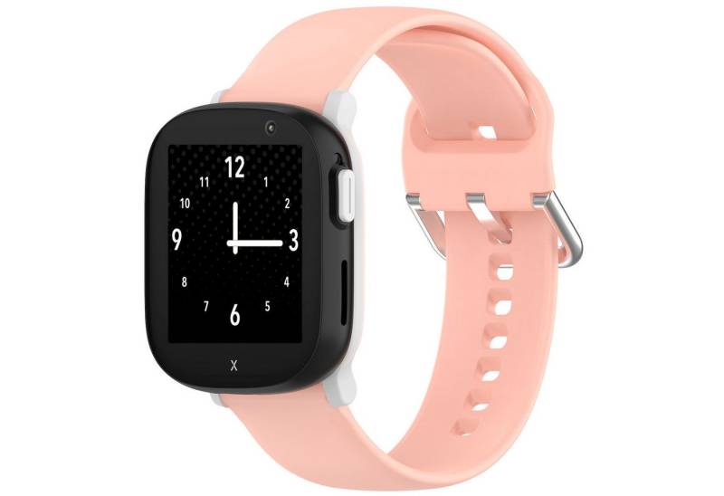 Wigento Smartwatch-Armband Für Für Xplora X6 Play / X6 Children hochwertiges Silikon Armband von Wigento
