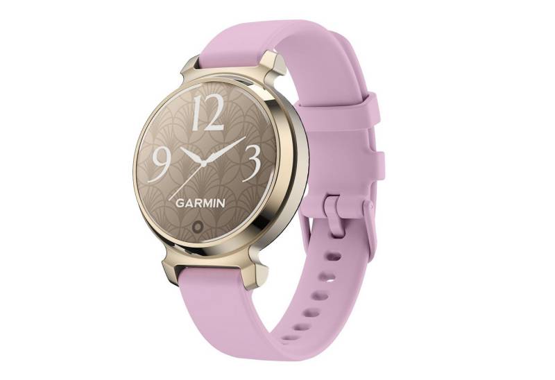 Wigento Smartwatch-Armband Für Garmin Lily 2 hochwertiges Silikon Armband Watch Ersatz Arm Band von Wigento