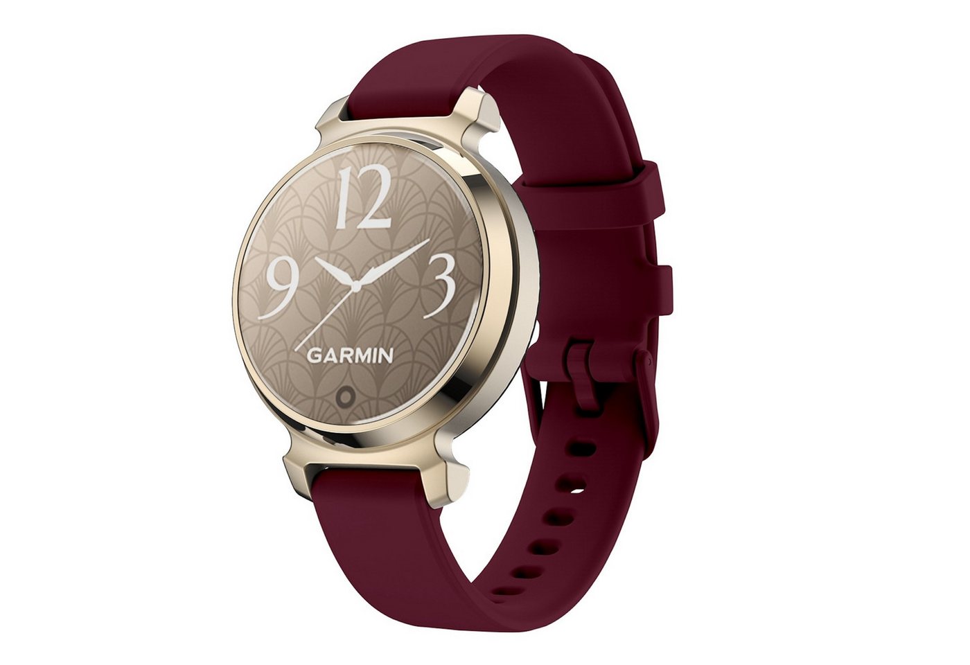 Wigento Smartwatch-Armband Für Garmin Lily 2 hochwertiges Silikon Armband Watch Ersatz Arm Band von Wigento