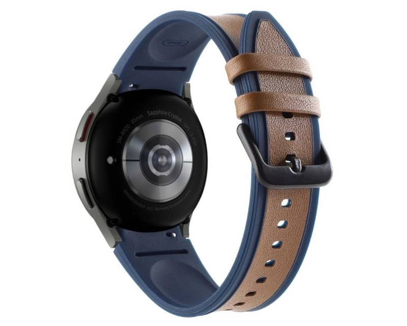 Wigento Smartwatch-Armband Für Samsung Galaxy Watch FE 6 5 4 Normal und Pro alle Größen Armband von Wigento
