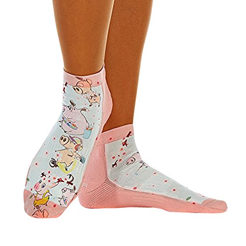 Wigglesteps Damen Sports Sneaker LOVELY PIGLET, 1031-656, one Size von Wigglesteps