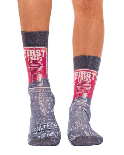 Wigglesteps Herren Socken COOFFEE MADNESS-M, one Size (41-46) von Wigglesteps