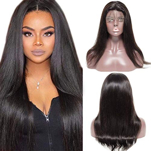 Lace Human Hair Echte Haare Peruecke, 13 * 4 Pre Zupfen Straight Lace Front Perücke Echthaar Perücken Für Frauen Brasilianische Jungfrau Haar Glattes Haar 150% Dichte,14 inches Lace Human Hair Echte Haare Peruecke, 13 * 4 Pre Zupfen Straight Lace Front Perücke Echthaar Perücken Für Frauen Brasilianische Jungfrau Haar Glattes Haar 150% Dichte,14 inches von Wigs