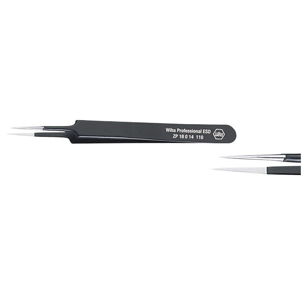 Wiha Pinzette Wiha 32334 Präzisionspinzette Spitz, nadelfein 110 mm Wiha Pinzette Wiha 32334 Präzisionspinzette Spitz, nadelfein 110 mm von Wiha