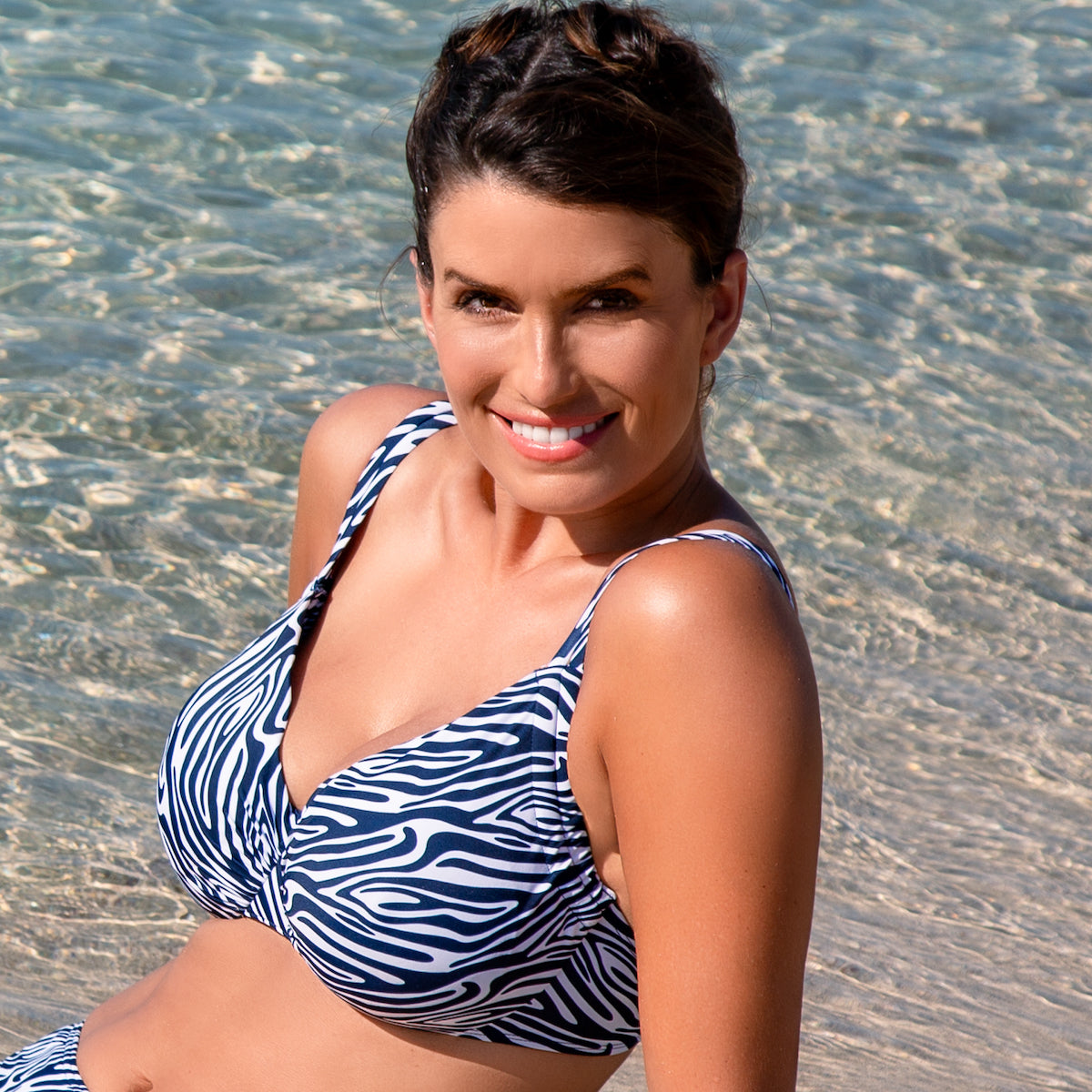 Wiki Milano Bikini Oberteil, Blau, Größe: 90C, Damen Wiki Milano Bikini Oberteil, Blau, Größe: 90C, Damen von Wiki
