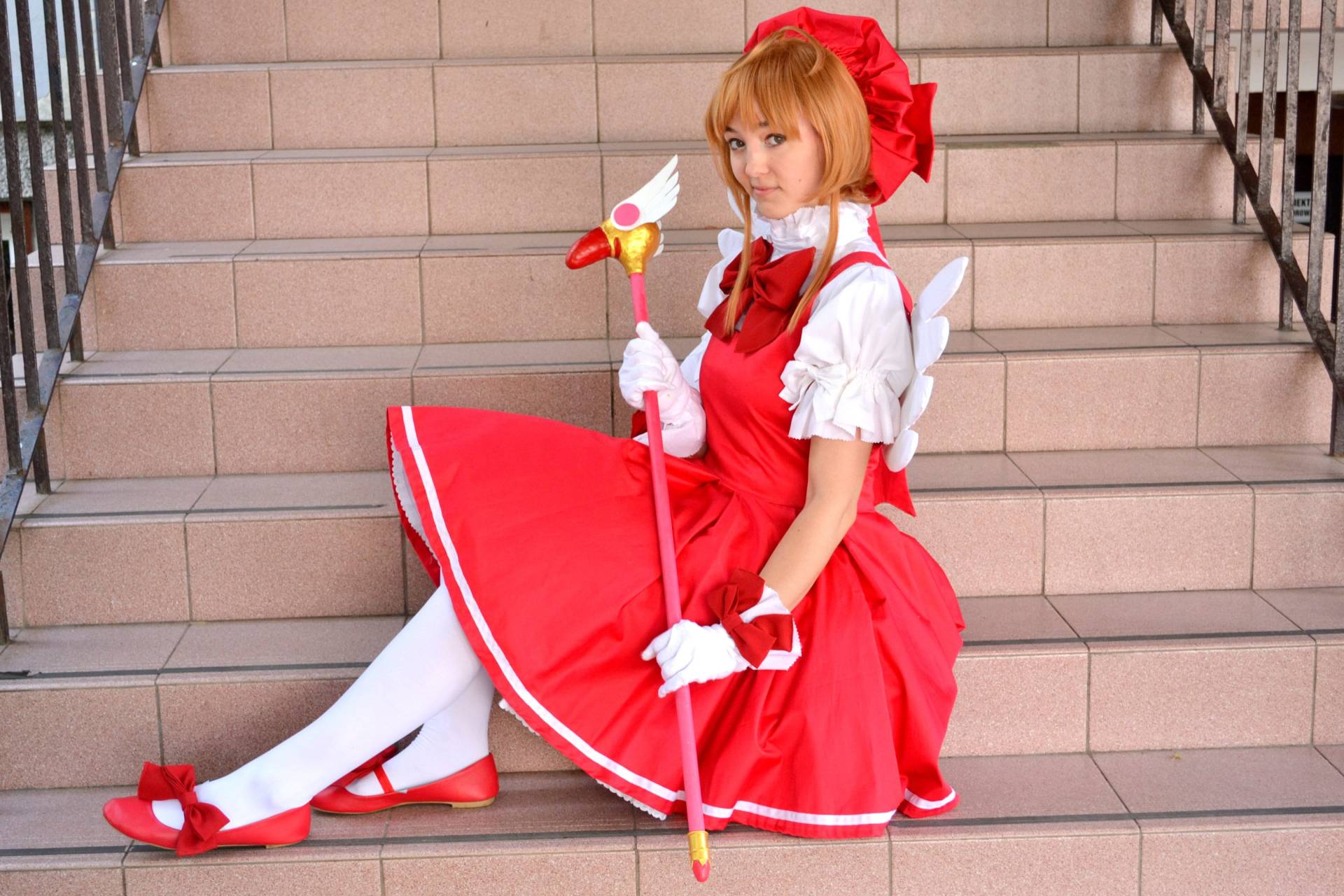 Sakura Kinomoto Card Captor Erstes Kleid Cosplay Kostüm Sakura Kinomoto Card Captor Erstes Kleid Cosplay Kostüm von WikichanCosplayLand