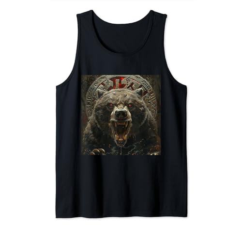 Wikinger Bär Berserker Vikings Geschenke Herren Damen Bären Tank Top Wikinger Bär Berserker Vikings Geschenke Herren Damen Bären Tank Top von Wikinger Bär Berserker Odins Geschenke Vikings
