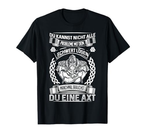 Wikinger T Shirt Herren Spruch nordische Mythologie T-Shirt Wikinger T Shirt Herren Spruch nordische Mythologie T-Shirt von Wikinger Geschenkideen & nordische Fun Shirts
