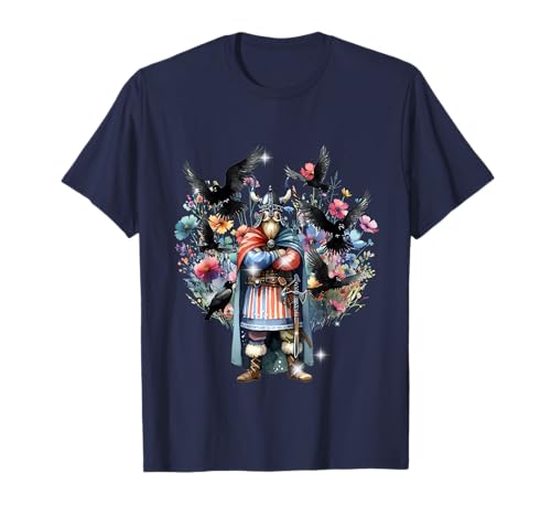 Normannen Wikinger Odin Raben Kinder Walhalla T-Shirt Normannen Wikinger Odin Raben Kinder Walhalla T-Shirt von Wikinger Mittelalter Frauen Männer