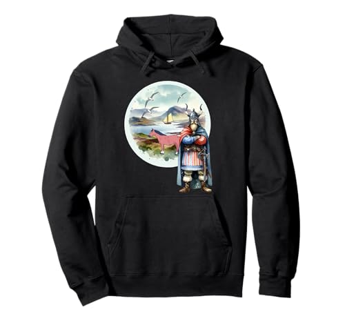 Wikinger Odin Heiden Walhalla Frau Mittelalter Mann Kinder Pullover Hoodie Wikinger Odin Heiden Walhalla Frau Mittelalter Mann Kinder Pullover Hoodie von Wikinger Mittelalter Frauen Männer