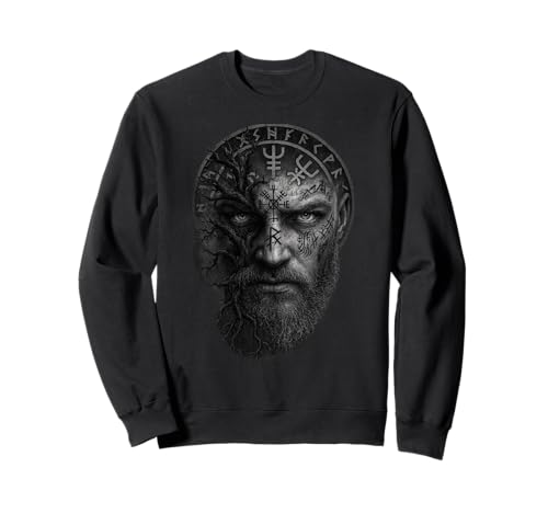 Wikinger T-Shirt Krieger Odin Vikings Thor Asgard Herren Sweatshirt Wikinger T-Shirt Krieger Odin Vikings Thor Asgard Herren Sweatshirt von Wikinger Outfits Herren & Damen Shop