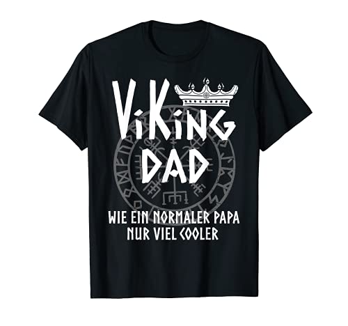 Herren Viking Dad Vatertag Papa Partner - Vater Wikinger Sprüche T-Shirt Herren Viking Dad Vatertag Papa Partner - Vater Wikinger Sprüche T-Shirt von Wikinger Papa Vatertagsgeschenk Dad Viking