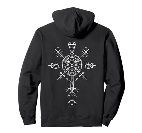 Wikinger Kompass Wikinger Runen Valhalla Herren & Damen Pullover Hoodie von Wikinger Shop IBK