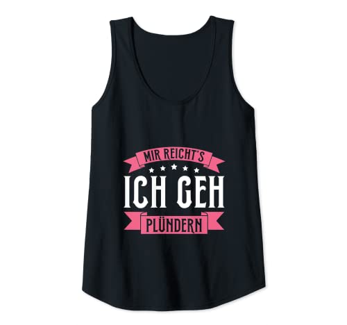 Damen Mir Reicht's Ich Geh Plündern Wikinger Nordische Frauen Tank Top Damen Mir Reicht's Ich Geh Plündern Wikinger Nordische Frauen Tank Top von Wikinger Spruch Kleidung Für Frauen