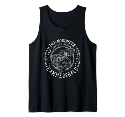 Herren Nordischer Gott der Ungeduld Hammersbald - Lustiges Wikinger Tank Top Herren Nordischer Gott der Ungeduld Hammersbald - Lustiges Wikinger Tank Top von Wikinger T-Shirts - Valhalla Geschenke Shirts