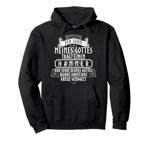 Thor Mjölnir Odin Wikinger Kleidung Germanen Spruch Wikinger Pullover Hoodie Thor Mjölnir Odin Wikinger Kleidung Germanen Spruch Wikinger Pullover Hoodie von Wikinger und Germanen Kleidung